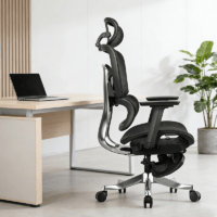 Orthopedic Office Chair with Footrest - Image 2
