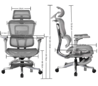 Orthopedic Office Chair with Footrest - Image 7