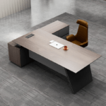 🪑 Spacious & Elegant: 1.8M Executive L‑Shaped Office Table Elevate your workspace with the 1.8M Executive L‑Shaped Office Table—a premium desk designed for professionals who demand both style and performance. This desk provides an expansive work surface combined with smart layout and organization, making it ideal for executive offices, managerial setups, and home workstations. The L‑shaped design maximizes corner space, supports multitasking, and gives you a professional workspace that enhances productivity and focus. 📏 Generous L‑Shaped Workspace Work comfortably and efficiently with a desk tailored for productivity. 🖥️ 1.8 meters of main work surface for monitors, laptops, and documents ✍️ Extended side surface for paperwork, planning, and additional tasks 📂 Multiple zones for computer work, meetings, and daily operations 📐 L‑shape maximizes corner areas without crowding your office An L‑shaped table gives you both depth and width, ideal for multitasking and organizing your workflow. 💼 Sleek & Professional Design Bring a refined and commanding presence to your office. ✨ Elegant finish that complements executive interiors 🎨 Neutral color options that match any office décor 🪄 Clean lines for a modern and authoritative look 🏢 Perfect for corporate, private, and home offices A professional aesthetic makes this table suitable for client meetings, presentations, and daily work. 🗄️ Functional Storage & Organization Stay organized with built‑in features that help keep essentials close at hand. 🗃️ Integrated drawers or compartments (model dependent) 📁 Spacious areas for files, stationery, planners, and accessories 🔌 Cable management cutouts to maintain a clean desk 🧩 Easy access to tools for improved workflow Storage options ensure everything you need is within reach without sacrificing workspace. 💪 Durable & Long‑Lasting Construction Built for performance and longevity in demanding environments. 🧱 Solid frame provides reliable stability 🛠️ Quality materials resist everyday wear and tear ⚖️ Stable structure for heavy equipment and accessories 🧼 Scratch‑resistant and easy to maintain Durable construction keeps your workspace looking great and performing well over years of use. 🏠 Ideal for Professionals Perfect for a wide range of work modes and environments. 👔 Executives, managers, and professionals 🏠 Home offices and remote workspaces 📊 Meeting areas and collaborative zones ✍️ Tasks that require organization and surface area Whether you’re planning, organizing, or working on complex projects, this desk supports your workflow. 🌟 Why Choose the 1.8M Executive L‑Shaped Office Table? ✅ Expansive surface for multitasking productivity ✅ Stylish executive design for professional settings ✅ Integrated storage to keep essentials orderly ✅ Durable build designed for daily office use 🛒 Upgrade Your Workspace Today! The 1.8M Executive L‑Shaped Office Table is more than just a desk—it’s a productivity center designed to support focus, organization, and executive performance. Create a workspace that boosts efficiency and reflects your professionalism every day.