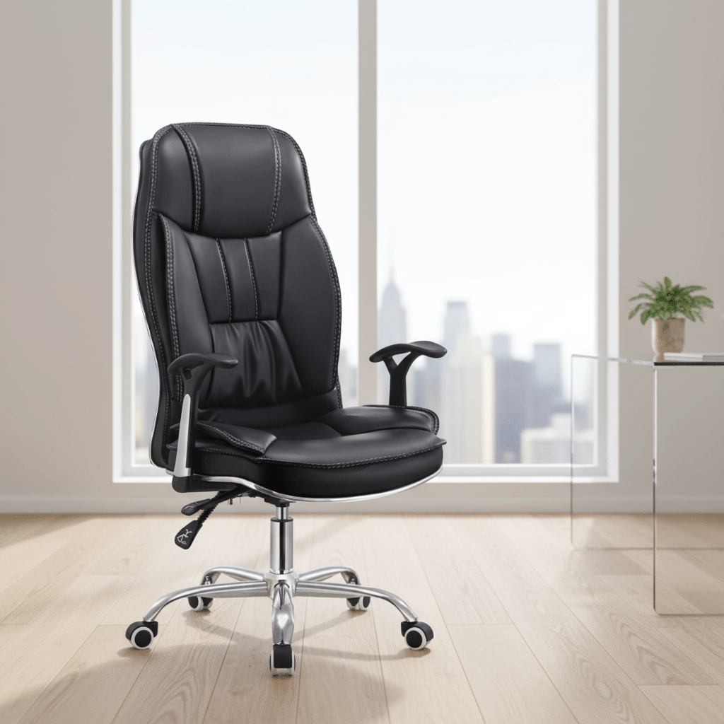 Office Chair Executive High-Back Leather Chair - Image 1