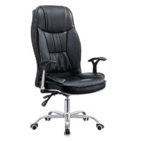 Executive High-Back Leather Chair - Image 4