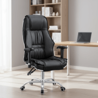 Executive High-Back Leather Chair - Image 8