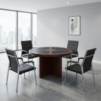 round boardroom table, circular meeting desk, conference room table round, premium discussion table, luxury executive boardroom desk, compact meeting table, modern corporate round table, collaboration office desk, multi-person round table, solid wood meeting table, mahogany round boardroom desk, walnut circular conference table, dark oak discussion table, white modern meeting desk, minimalist boardroom centerpiece, industrial style round desk, veneer executive table, glass top conference table, boat front alternative table, small group meeting desk, 4 seater round table, 6 person circular table, 8 seat boardroom table, circular training room desk, co-working space table, huddle room round desk, private office meeting table, seminar discussion table, institutional round desk, university boardroom table, corporate headquarters furniture, executive suite roundtable, b2b office furniture, commercial grade meeting desk, BIFMA certified boardroom table, heavy duty office desk, scratch resistant surface table, waterproof conference top, wire management round table, built-in cable grommet desk, tech-integrated boardroom table, power strip conference table, media ready meeting desk, media hub circular table, center pedestal boardroom table, cross base meeting desk, chrome leg discussion table, heavy load capacity desk, sturdy wooden conference table, durable steel frame desk, space optimizing meeting table, space-saving boardroom furniture, custom wood round desk, artisan crafted conference table, wholesale corporate tables, bulk training room furniture, affordable luxury boardroom desk, premium office centerpiece, showroom quality table
