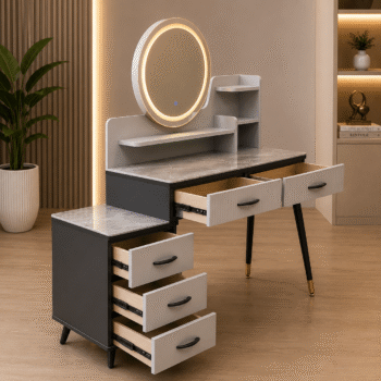 vanity dressing table, dressing table, vanity table, makeup table, bedroom vanity, cosmetic table, beauty vanity, vanity desk, dressing desk, mirror dressing table, makeup vanity table, bedroom furniture vanity, home vanity table, modern dressing table, contemporary vanity table, stylish dressing table, elegant vanity table, luxury dressing table, premium vanity table, wooden dressing table, glass vanity table, LED vanity table, illuminated dressing table, mirrored vanity table, compact dressing table, space saving vanity table, corner dressing table, wall mounted vanity, floating vanity table, dressing table with mirror, vanity table with mirror, dressing table with drawers, vanity table with drawers, storage dressing table, makeup storage table, cosmetic storage vanity, bedroom storage furniture, personal grooming table, beauty station table, makeup station, dressing station, grooming furniture, personal care furniture, bedroom decor furniture, home furniture vanity, modern bedroom furniture, contemporary bedroom furniture, elegant bedroom furniture, luxury bedroom furniture, premium bedroom furniture, stylish bedroom furniture, functional dressing table, organized vanity table, multifunction dressing table, dressing table set, vanity set furniture, bedroom vanity set, dressing table with stool, makeup table with stool, dressing table with chair, vanity chair set, compact vanity set, large vanity table, double mirror dressing table, tri-fold mirror vanity, LED mirror vanity, Hollywood style vanity, cosmetic organization table, beauty organization furniture, personal grooming station, bedroom interior furniture, bedroom setup furniture, bedroom furnishing vanity, home decor furniture, modern home vanity, elegant home furniture, stylish home vanity, luxury home dressing table, premium home furniture, makeup organizer table, skincare station table, jewelry dressing table, beauty accessory table, dressing table collection, vanity furniture collection, bedroom furniture collection, grooming furniture collection, elegant vanity furniture, modern vanity furniture, designer dressing table, aesthetic dressing table, chic vanity table, functional bedroom vanity, organized bedroom furniture, dressing table for home use, vanity table for bedroom use, dressing table for personal use, vanity furniture for makeup routine, dressing table for beauty routine.