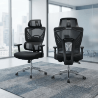 Adjustable Orthopedic High Back Chair - Image 4