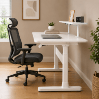 Height Adjustable Office Desk-120cm - Image 7