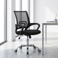Swivel Mesh Clerical Study Chair - Image 6