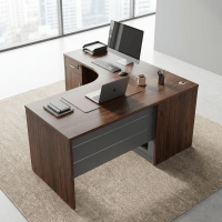 160cm Executive Curved Office Desk - Image 8