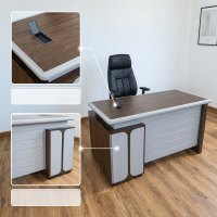 1.4 Meters Executive Office Desk - Image 9